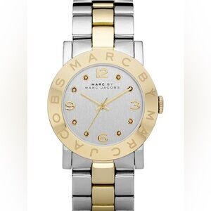 Marc by Marc Jacobs Amy Glitz Two-Tone Watch